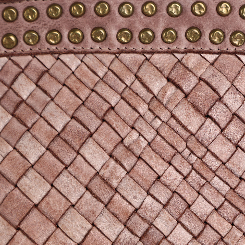 Never Mind Envelope Vintage Handmade Genuine Cowhide Leather