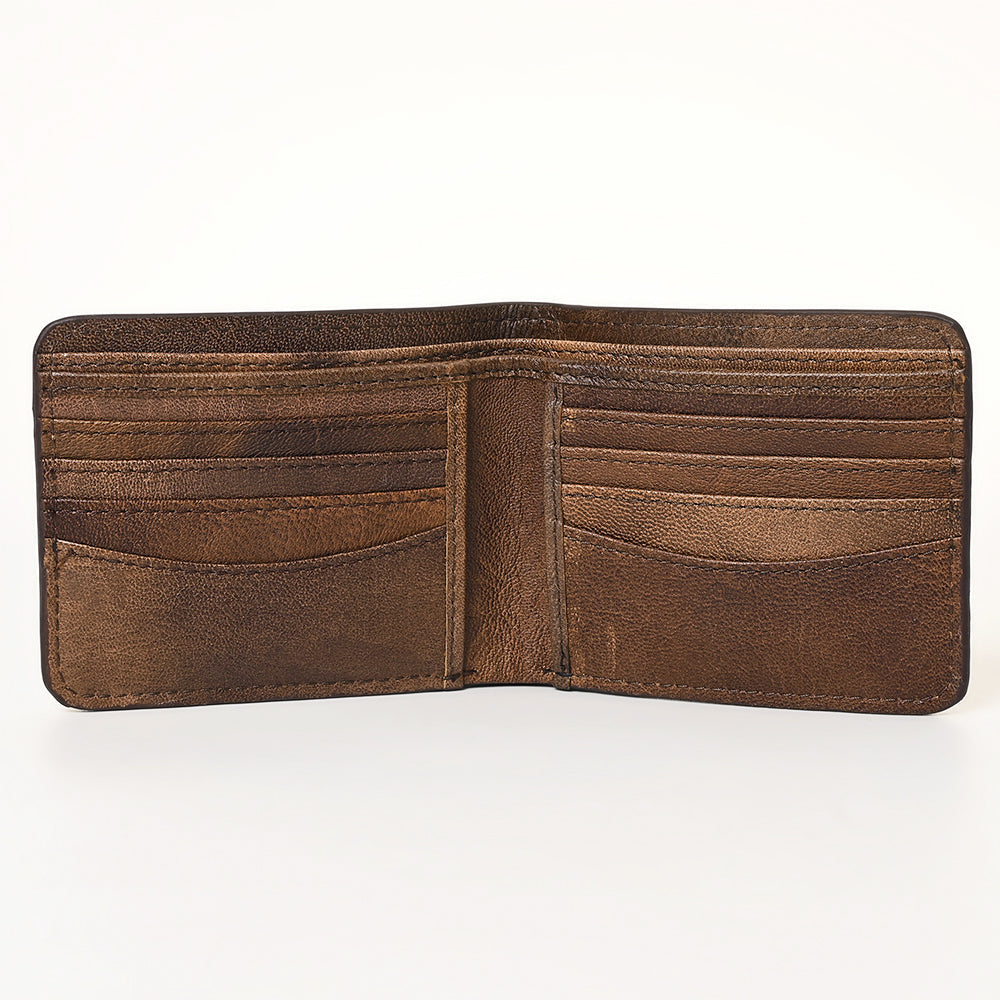 American Darling Hand-Tooled Genuine Leather Wallet