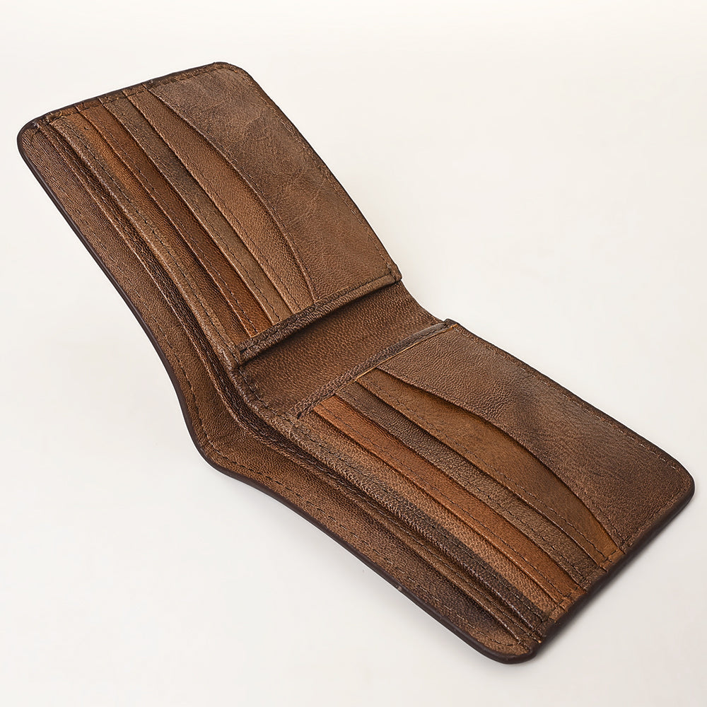 American Darling Hand-Tooled Genuine Leather Wallet