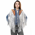 American Darling ADJW111 Genuine Leather Jewelry Necklace with Concho