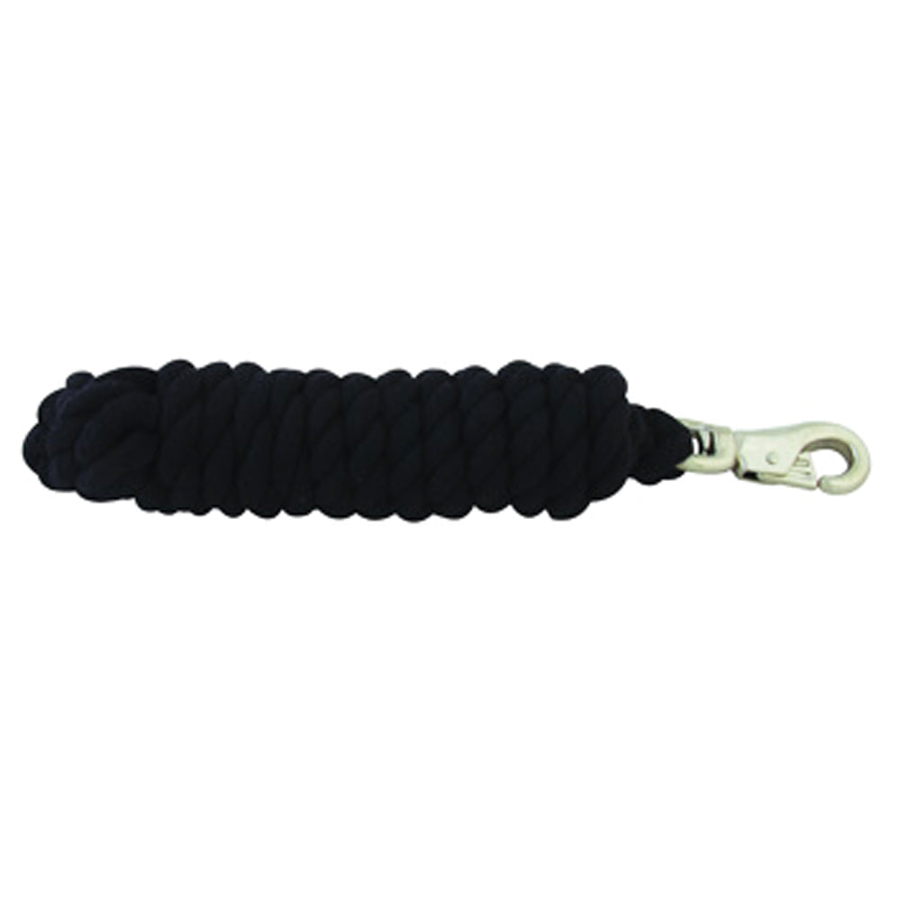 Hilason Cotton Lead Rope with Snap — 10 ft