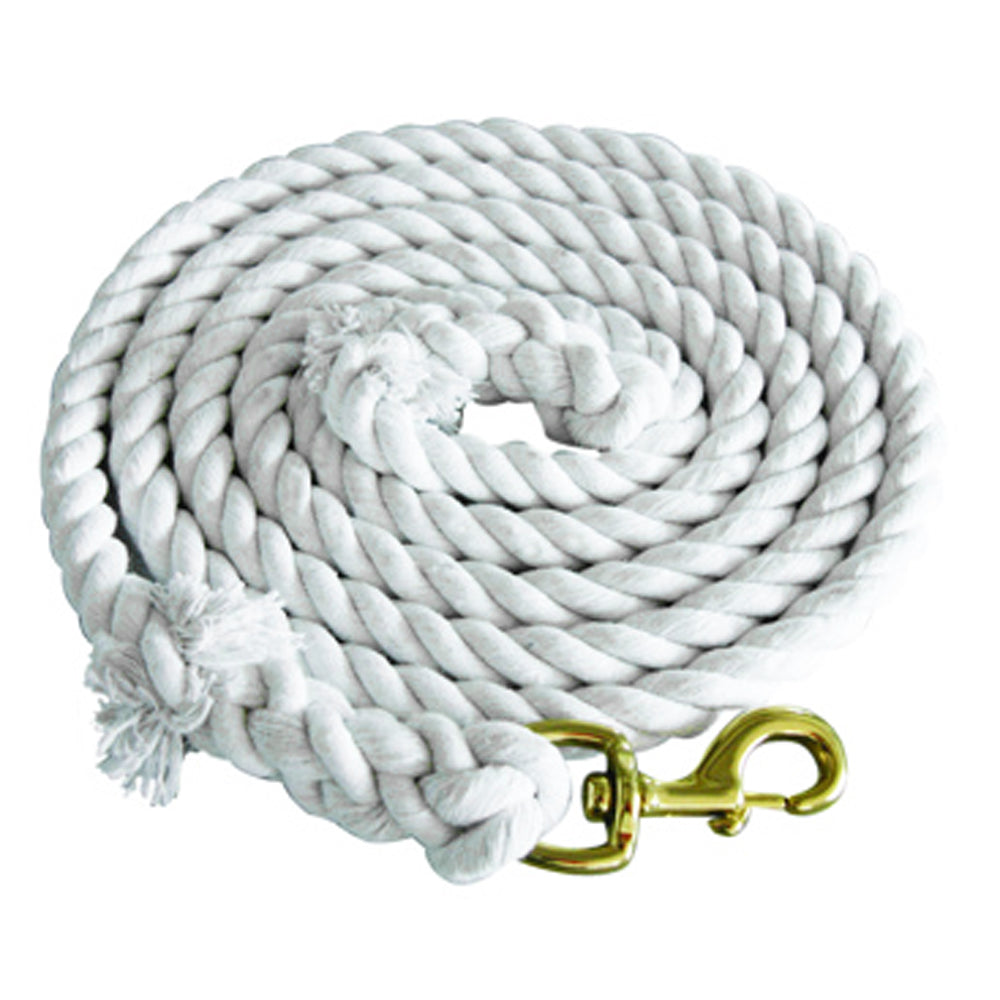 HILASON Western 10 In Cotton Lead Rope With Bolt Snap | Ropes For Horses Horse Lunge Line Braided Cord