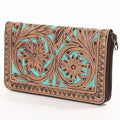 OHLAY Hand-Tooled Genuine Leather Wallet