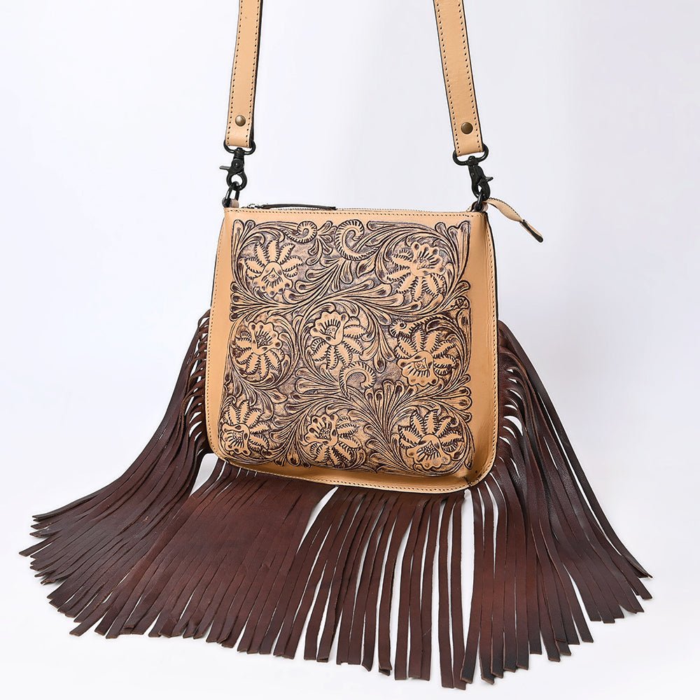 American Darling Hand Tooled Genuine Leather