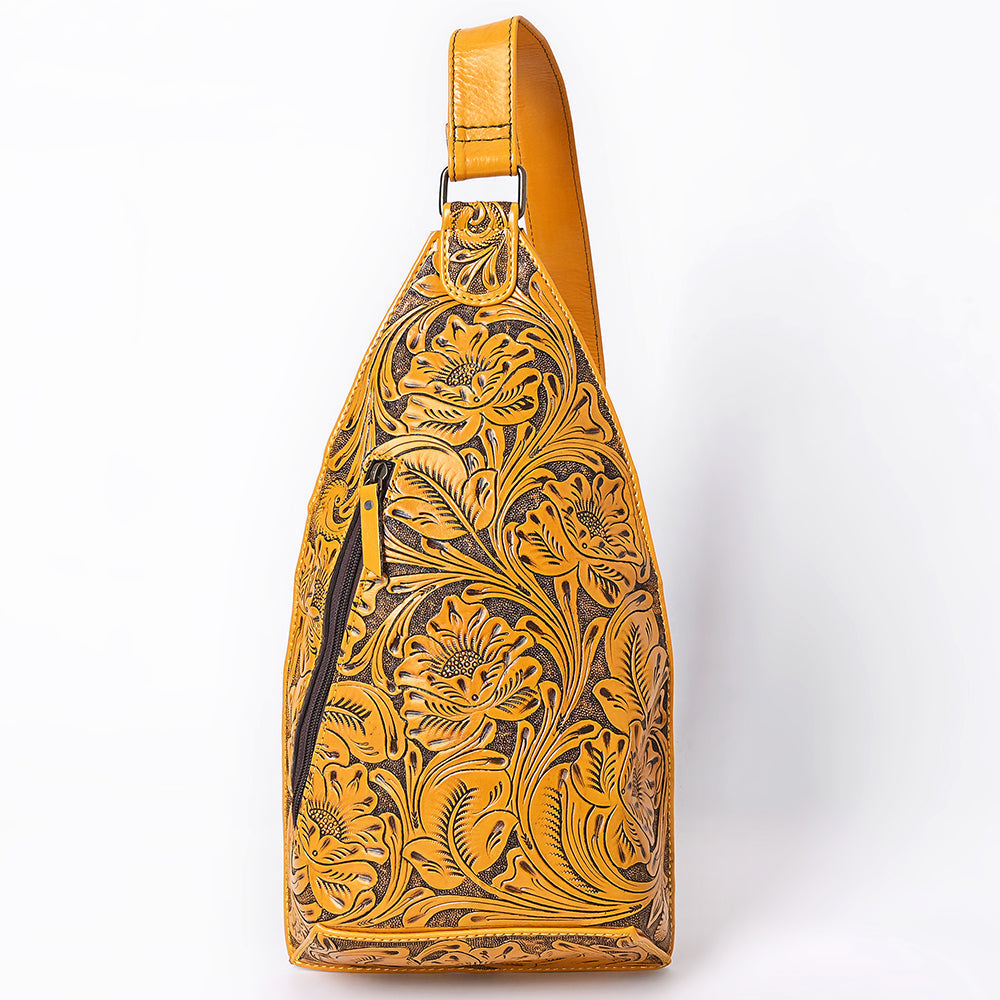 American Darling Sling Hand Tooled Genuine Leather