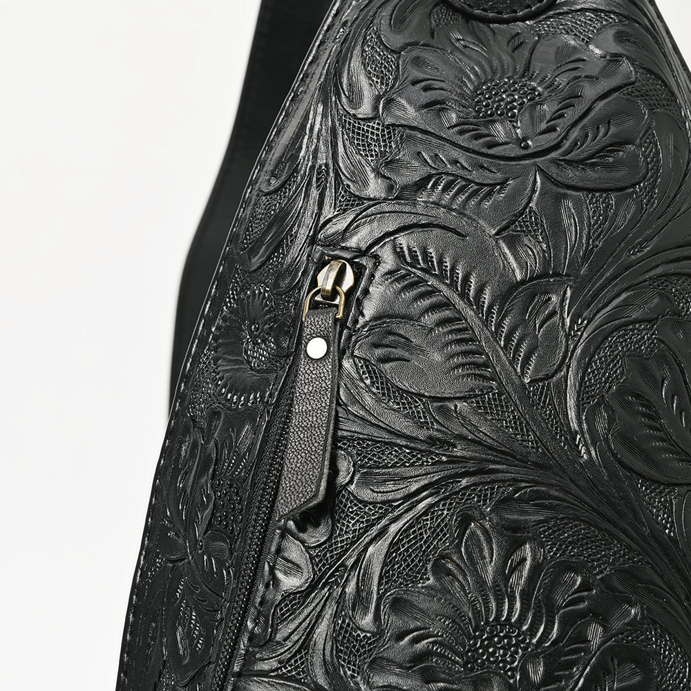 American Darling Sling Hand Tooled Genuine Leather
