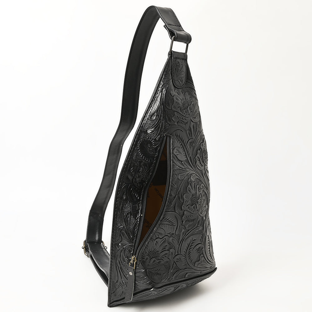 American Darling Sling Hand Tooled Genuine Leather
