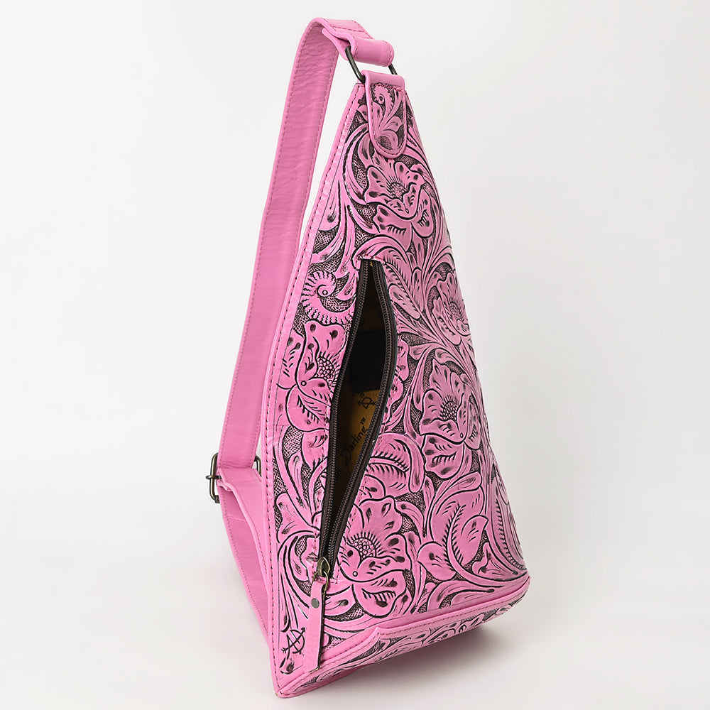 American Darling Sling Hand Tooled Genuine Leather