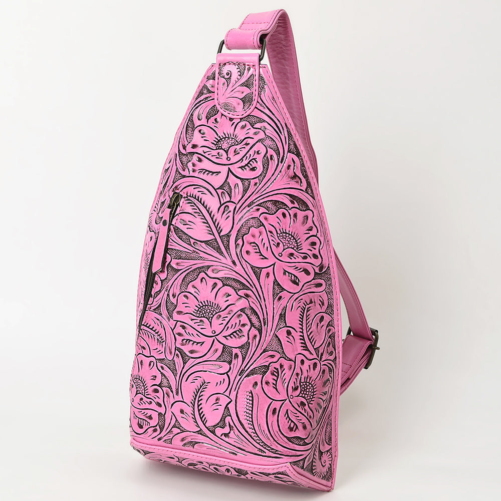 American Darling Sling Hand Tooled Genuine Leather