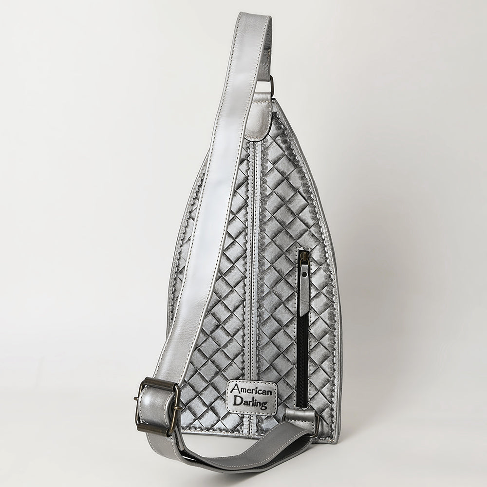 American Darling Sling Hand Tooled Genuine Leather