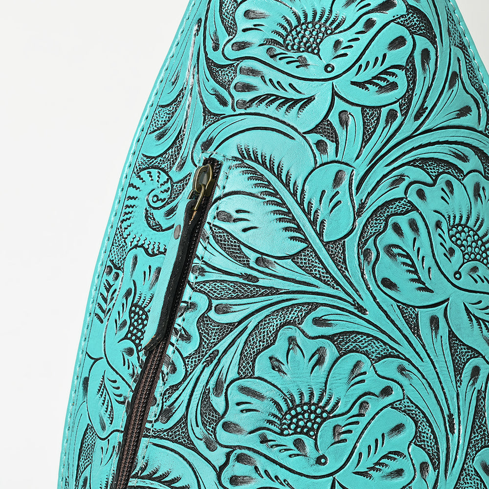 American Darling Sling Hand Tooled Genuine Leather