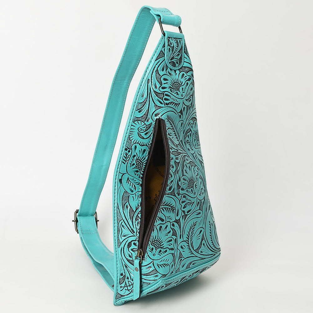 American Darling Sling Hand Tooled Genuine Leather