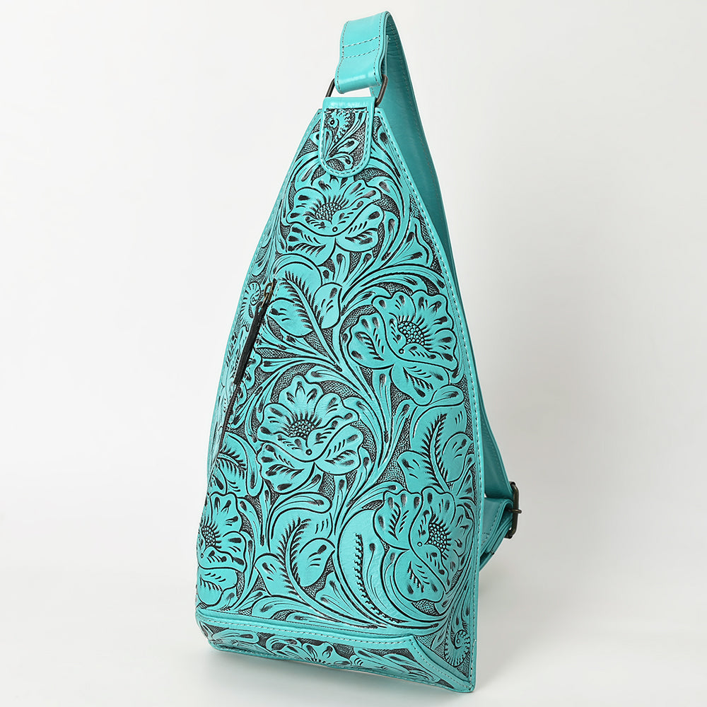 American Darling Sling Hand Tooled Genuine Leather