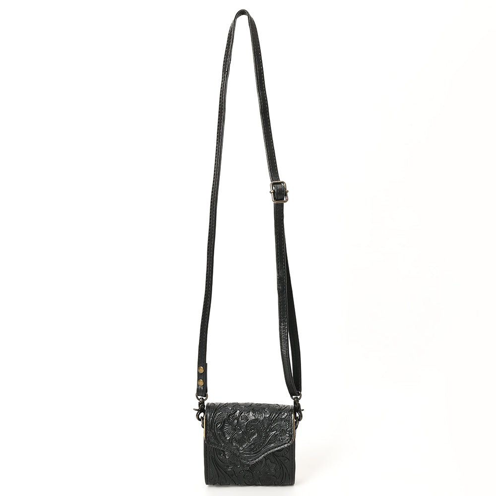 American Darling Wallet Hand Tooled Genuine Leather