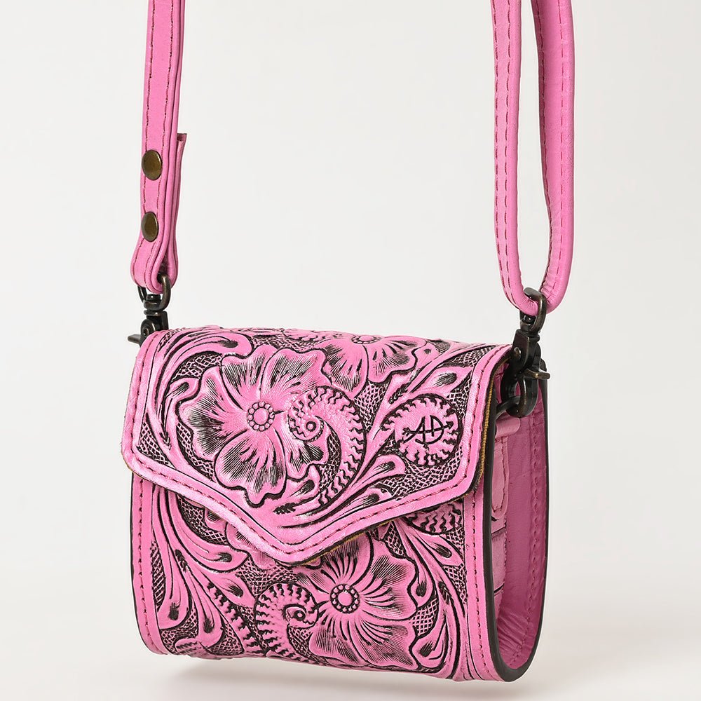American Darling Wallet Hand Tooled Genuine Leather