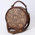 American Darling Hand-Tooled Genuine Leather Crossbody Bag