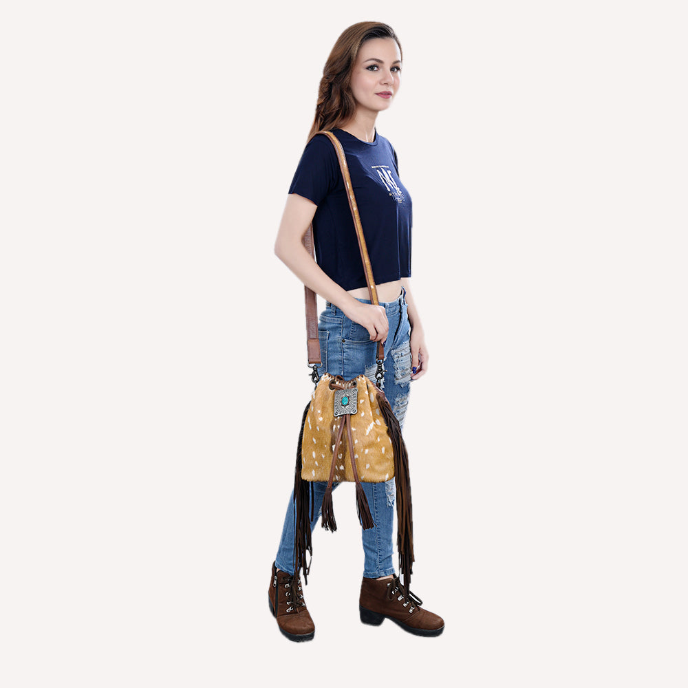 American Darling Hair-On Genuine Leather