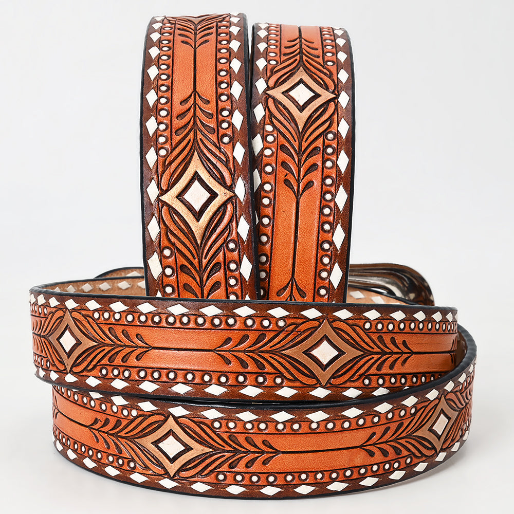 American Darling Western Leather Belt Unisex