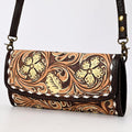 American Darling Hand-Tooled Genuine Leather Clutch