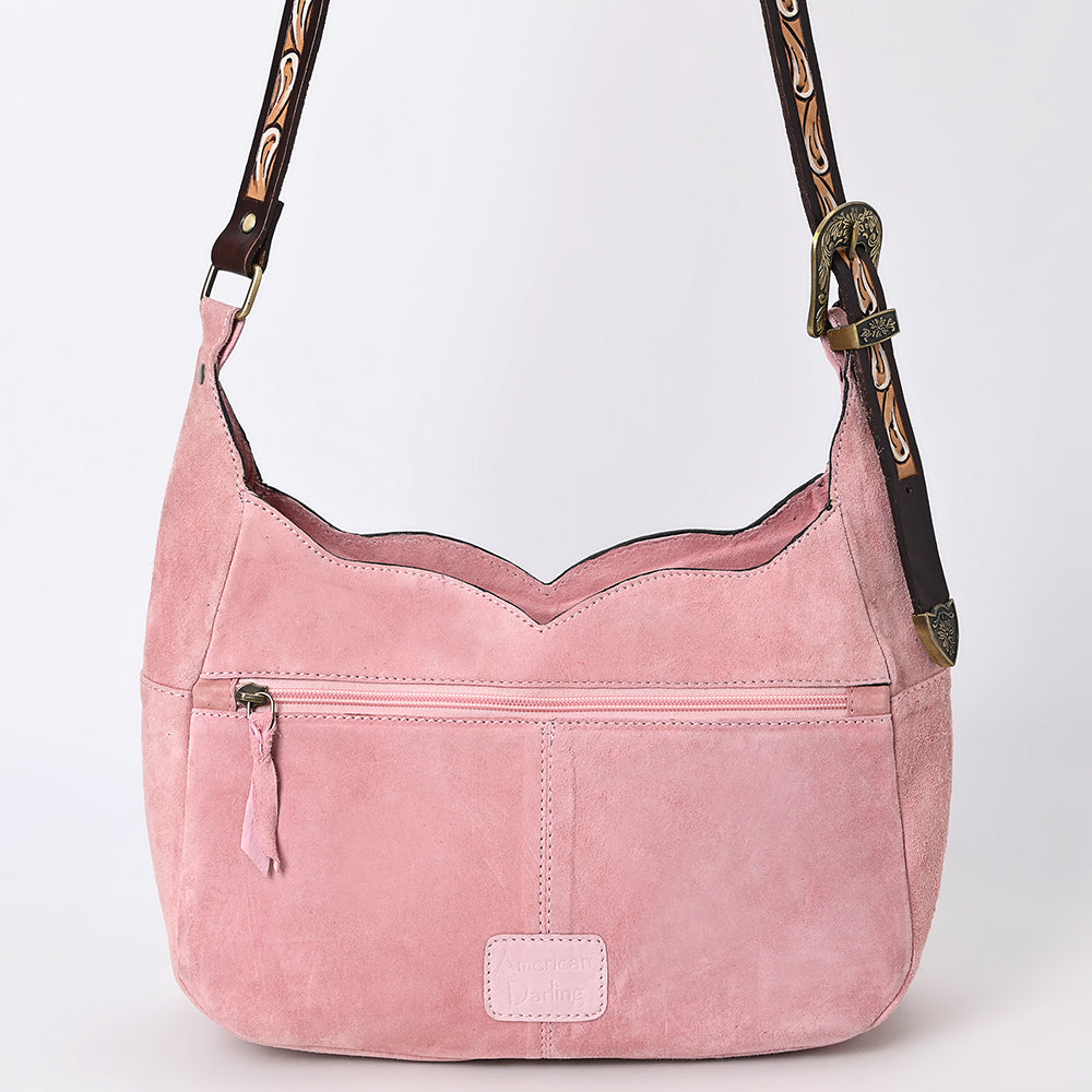 American Darling Crossbody Hand Tooled Genuine Leather