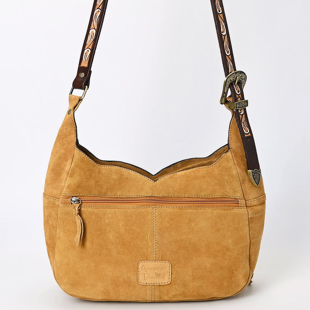 American Darling Crossbody Hand Tooled Genuine Leather