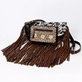 American Darling Hand-Tooled Genuine Leather Crossbody Bag