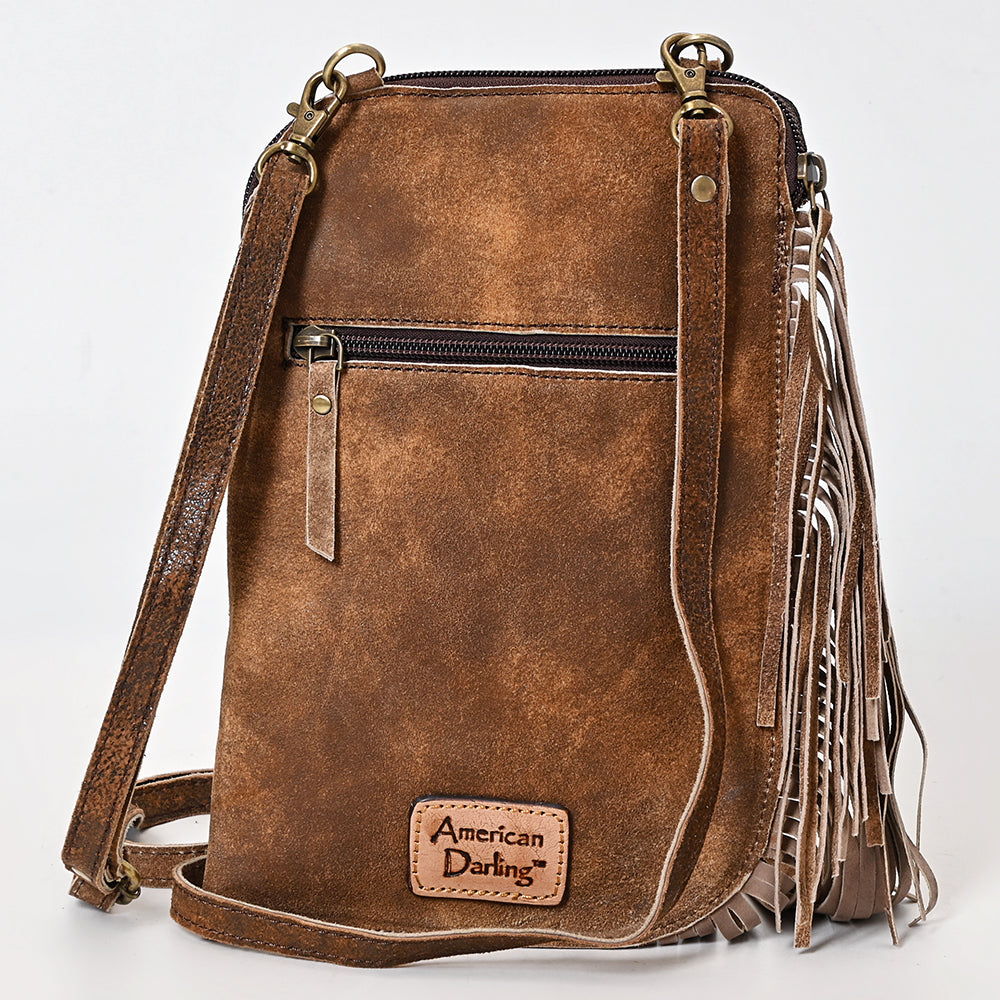 American Darling Chaps Bag Hand Tooled Genuine Leather
