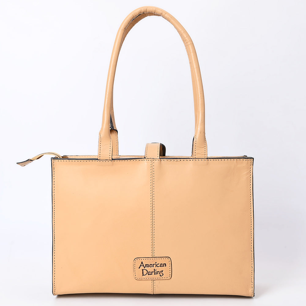 American Darling Hand-Tooled Genuine Leather Bag