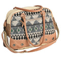 Ohlay Duffel Upcycled Wool Upcycled Canvas Hair-on Genuine Leather
