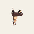 HILASON Treeless Western Trail Barrel Racing American Leather Saddle | Horse for Horses
