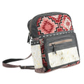OHLAY Upcycled Wool Canvas Hair-On Genuine Leather Backpack