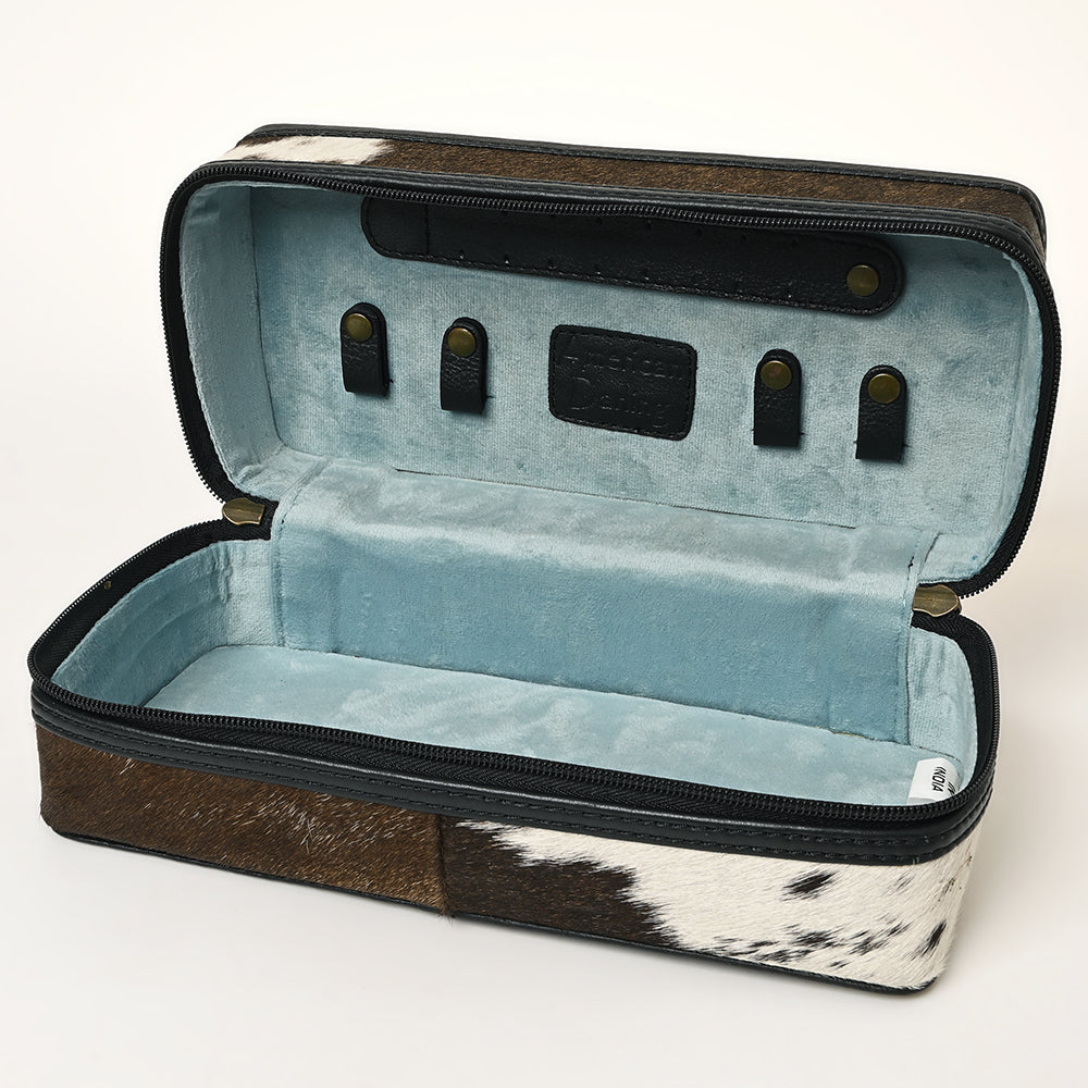 American Darling Hand Tooled Hair-On Genuine Leather
