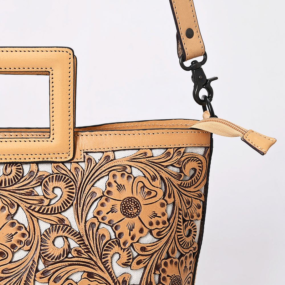 American Darling Hand Tooled Genuine Leather