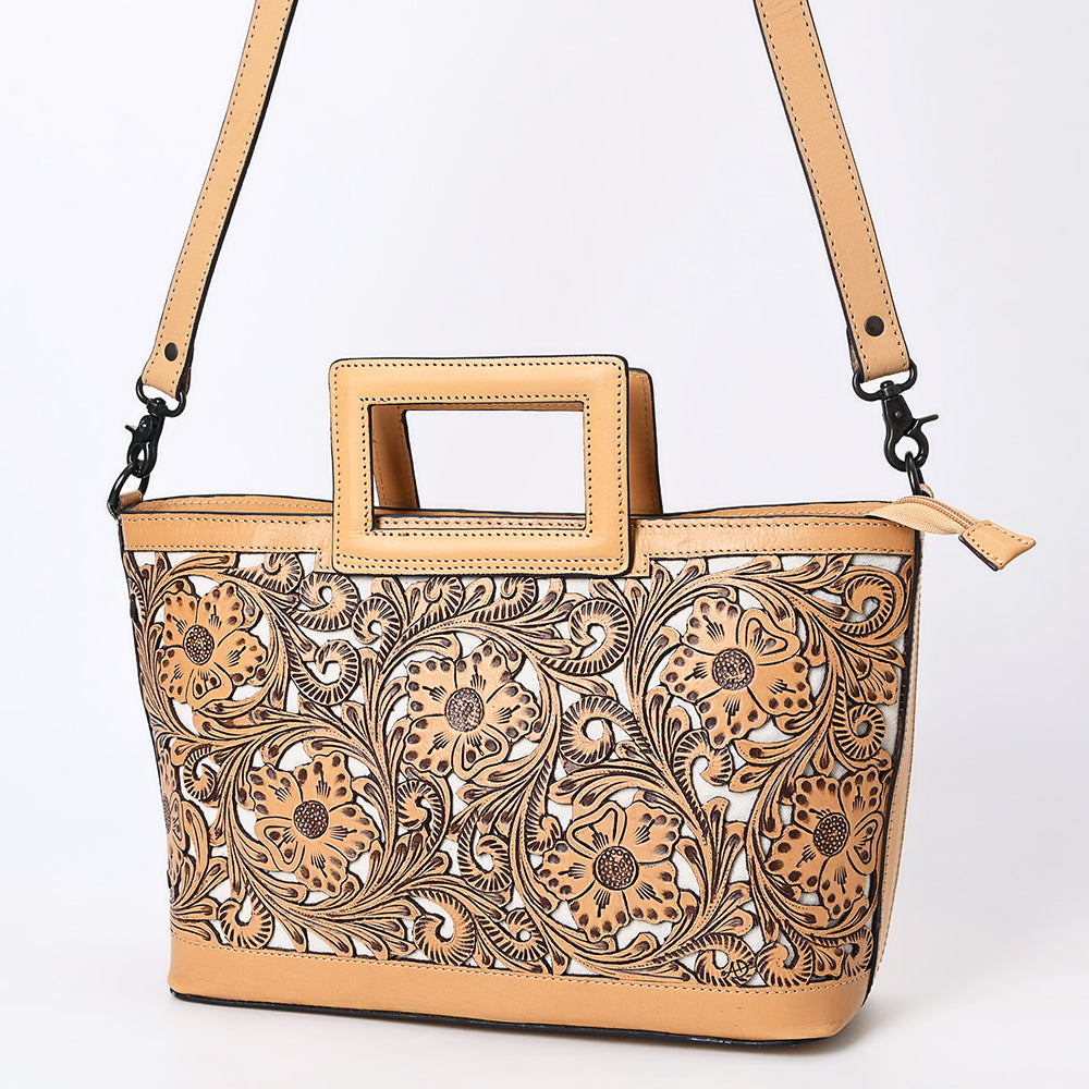 American Darling Hand Tooled Genuine Leather