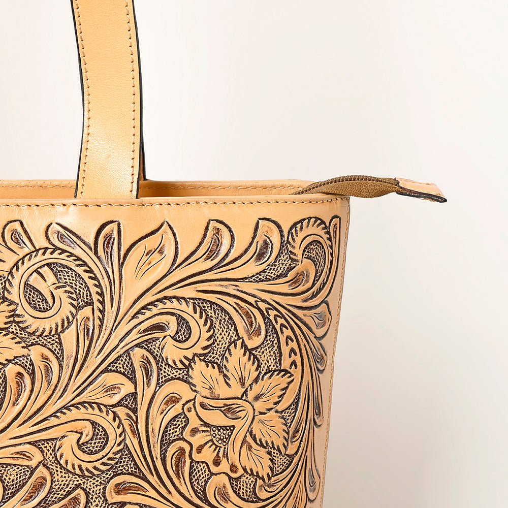 American Darling Hand Tooled Genuine Leather