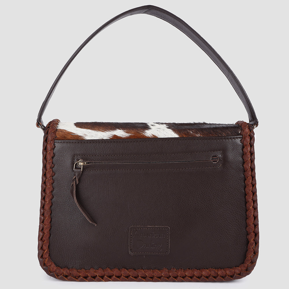 American Darling Hair-On Genuine Leather Hobo Bag