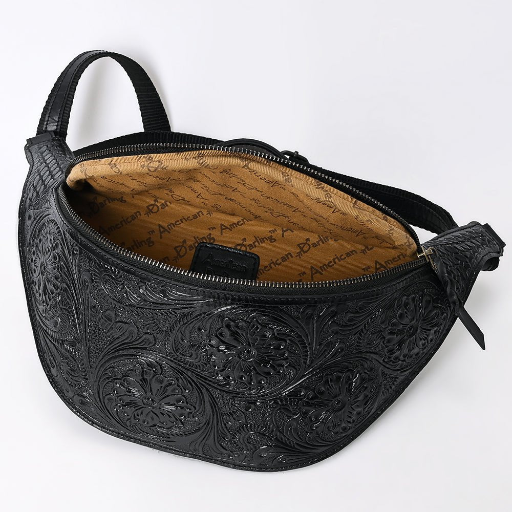 American Darling Hand Tooled Genuine Leather