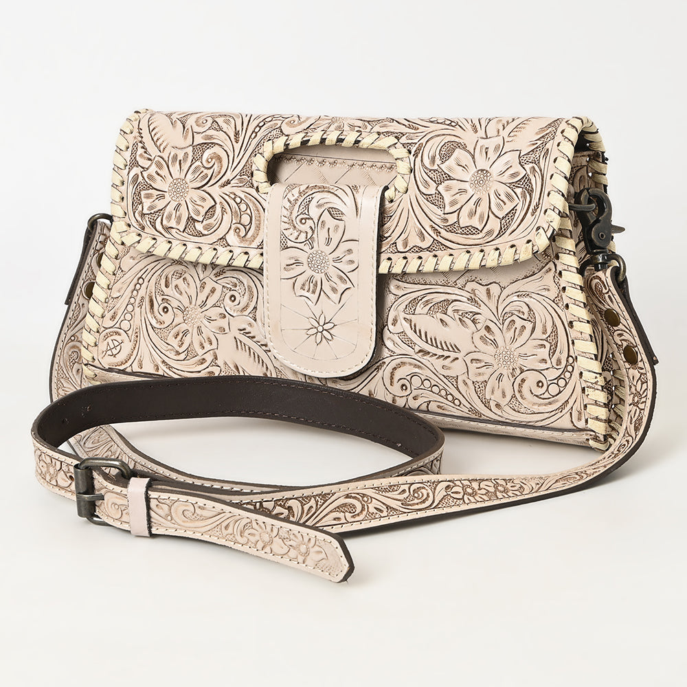 American Darling Wallet Hand Tooled Genuine Leather