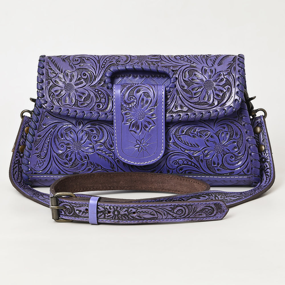 American Darling Wallet Hand Tooled Genuine Leather