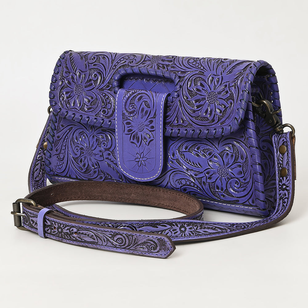 American Darling Wallet Hand Tooled Genuine Leather