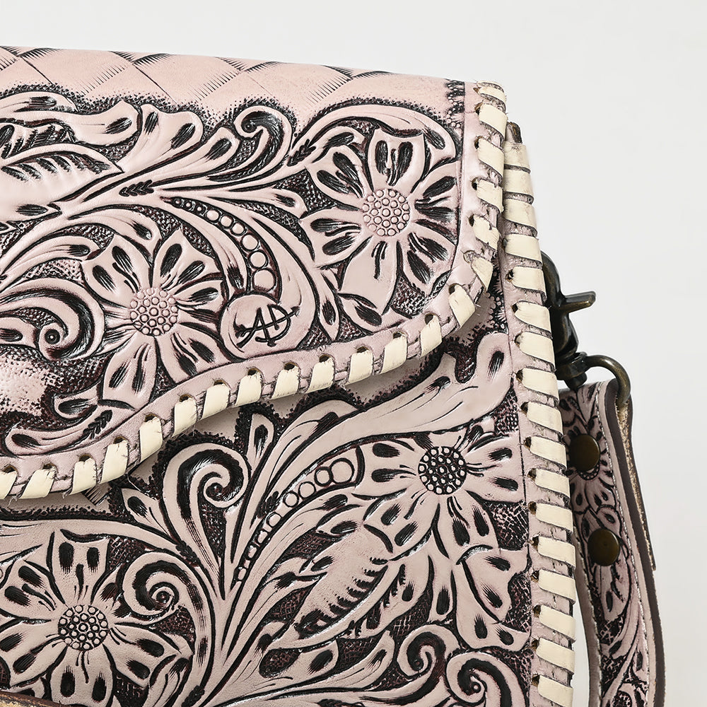 American Darling Hand-Tooled Genuine Leather Clutch
