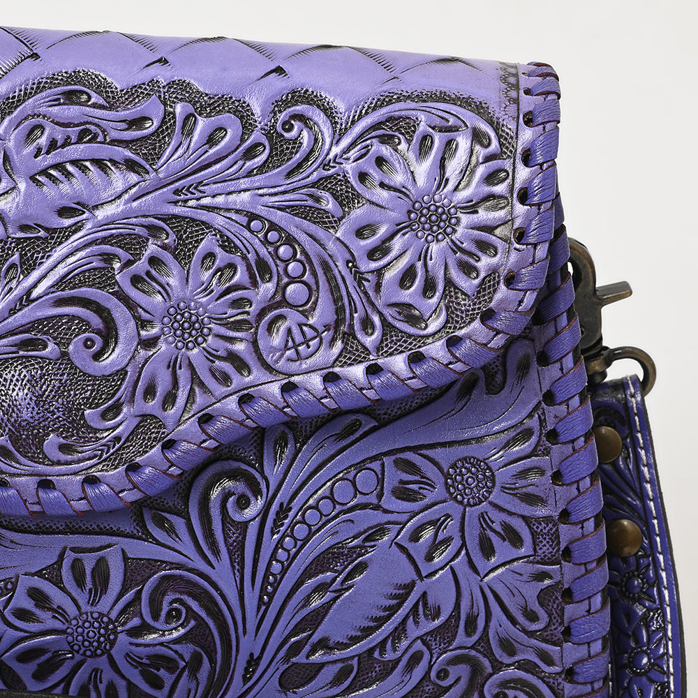 American Darling Hand-Tooled Genuine Leather Clutch