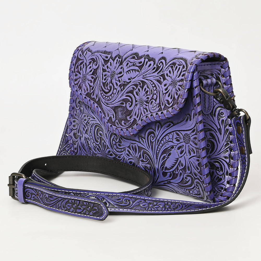 American Darling Hand-Tooled Genuine Leather Clutch