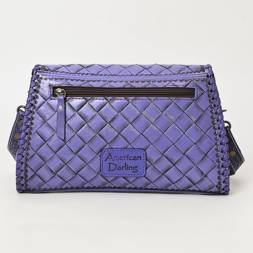 American Darling Hand-Tooled Genuine Leather Clutch