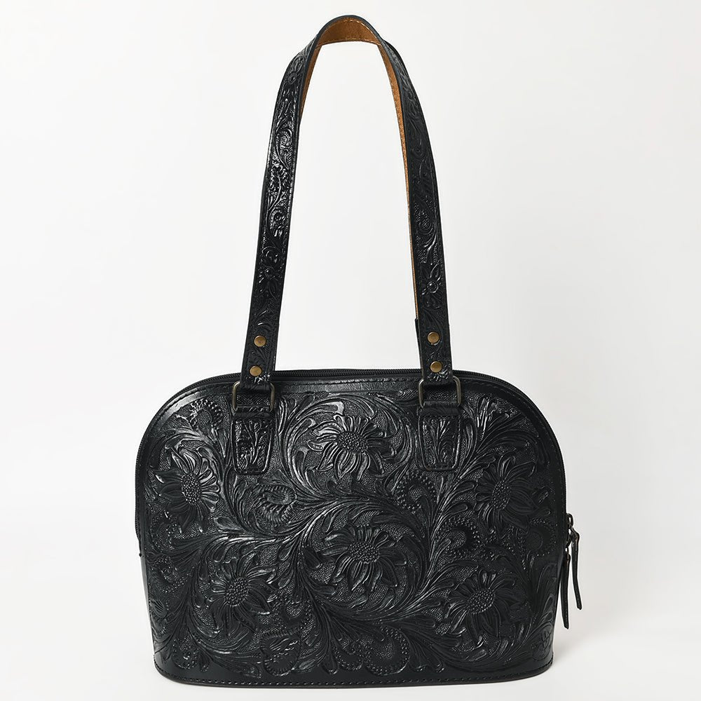 American Darling Tote Hand Tooled Genuine Leather