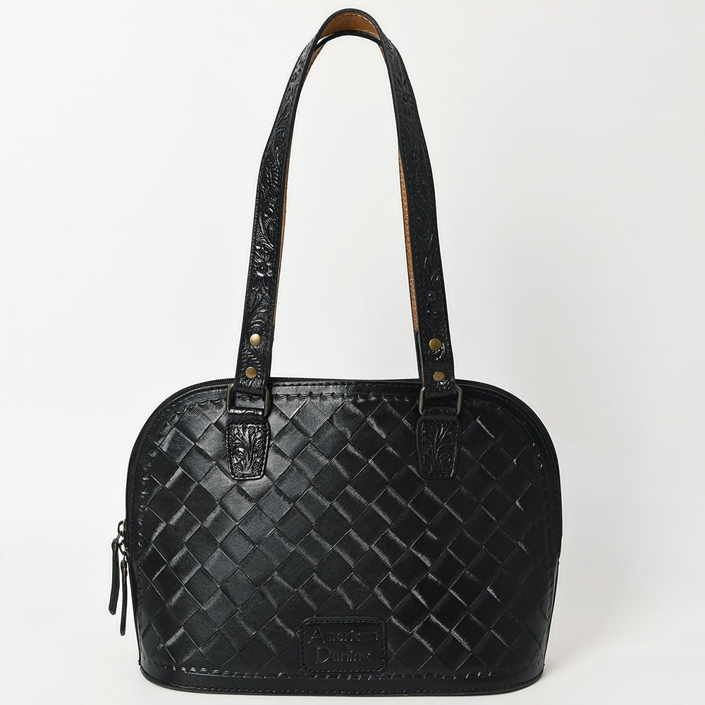 American Darling Tote Hand Tooled Genuine Leather