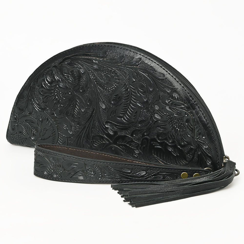 American Darling Clutch Hand Tooled Genuine Leather