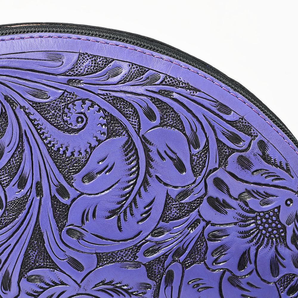 American Darling Clutch Hand Tooled Genuine Leather