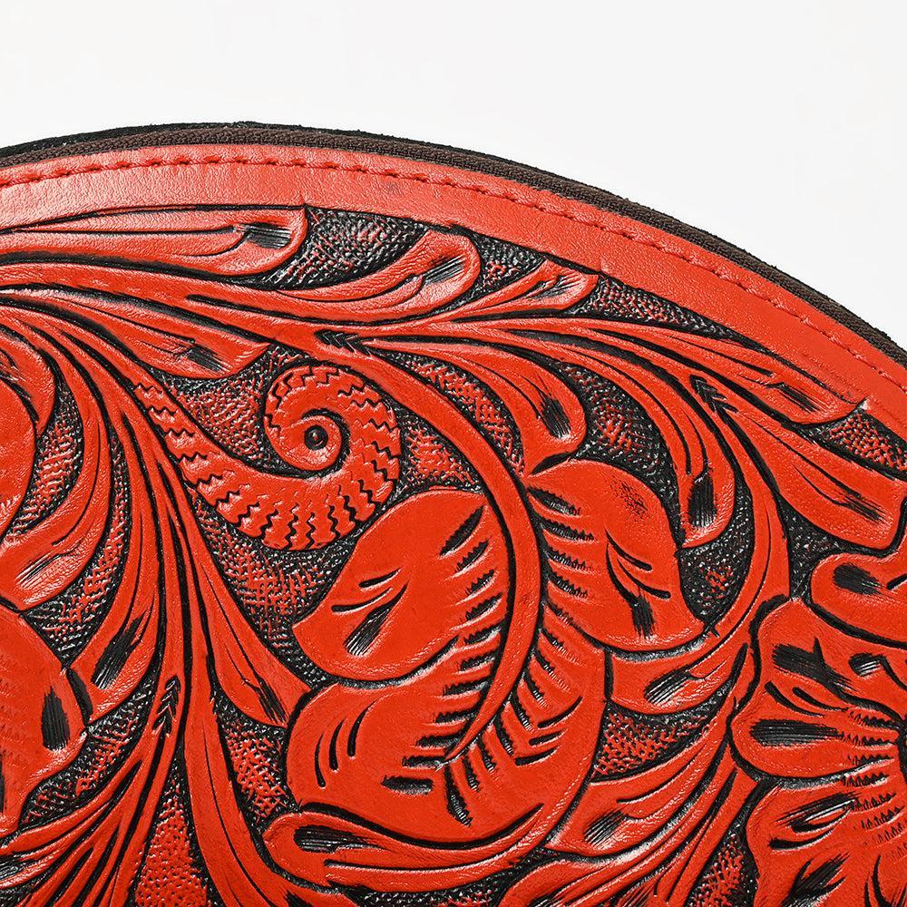 American Darling Clutch Hand Tooled Genuine Leather