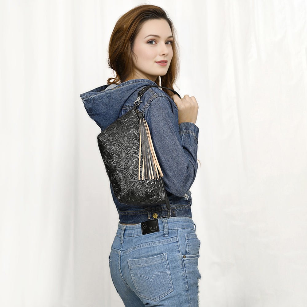 American Darling Hand Tooled Genuine Leather